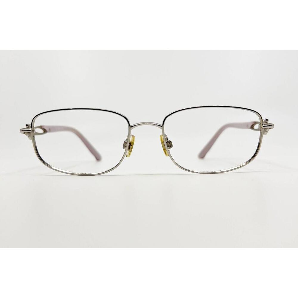 Swarovski Estella SW5126 16B Silver Purple Metal Eyeglasses Frames 52-17-135